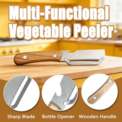 Multi Functional Vegetable Peeler for Kitchen (1P- 2 in 1)