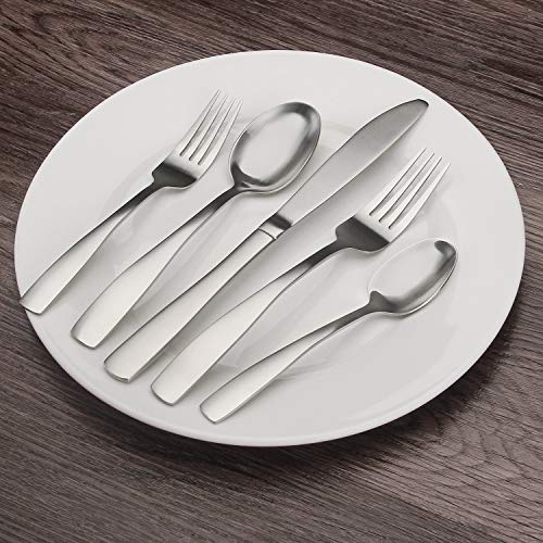 Matte Silverware Set (Matte Silver)