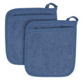 Terry Pocket Mitt & Hot Pad (2-Pack / Federal Blue)