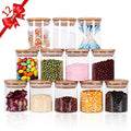 Glass Jars Set (6oz/12pcs)