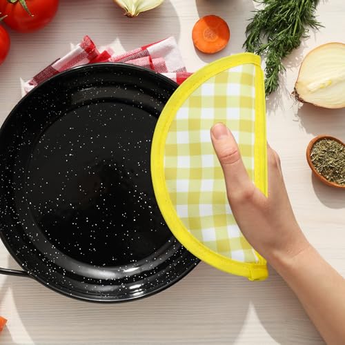 4 Pack Fruit Pot Holder Heat Resistant Orange Lemon Kiwi Watermelon Kitchen Hot Pad Pan Potholder Oven Mitt Trivet Mat for Countertop Table Baking Cooking