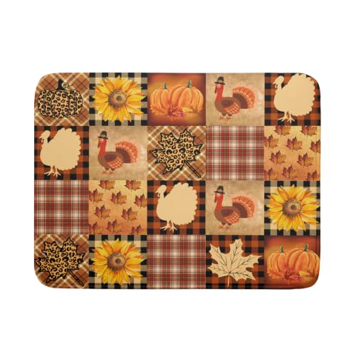 Thanksgiving Dish Drying Mat (24" x 18")