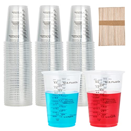 200 PACK 10 oz Plastic Measuring Cups