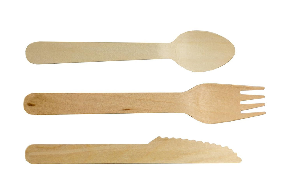 Disposable Forks (300 count Fork, Knife, Spoon Set)