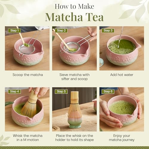 Matcha Whisk Set 9pcs (Gradient)