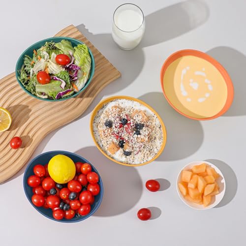 Wheat Straw Bowls Set 26 OZ (Multicolor / 26 oz)