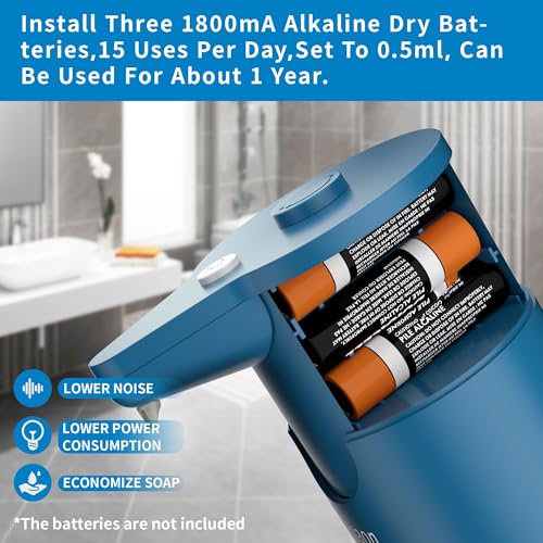 Automatic Soap Dispenser Touchless (Matte Blue)