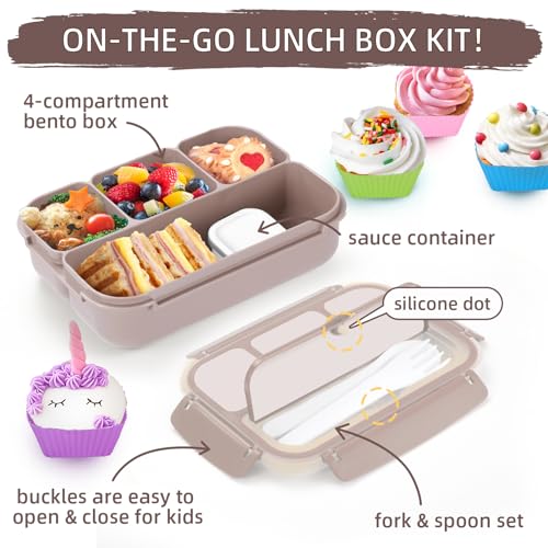 Bento Box Adult Lunch Box (Brown)