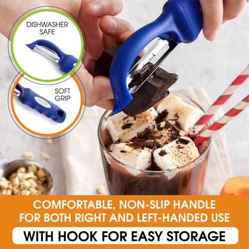 Swivel Potato Peeler for Kitchen w (Sapphire)