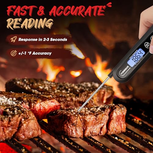Meat Thermometer Digital (Black)