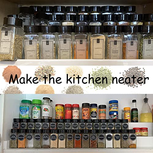 24 Pack 3.5 oz Square Plastic Spice Jars