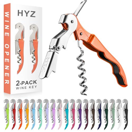 2 Pack Wine Opener (Orange)