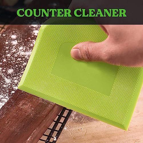 Dough Scraper Bench Scraper (36x21.5cm/14.2x8.5" / Yellow+Green+Yellow)