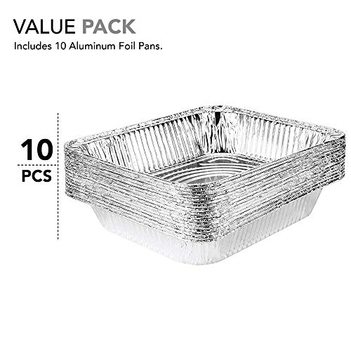 Aluminum Pans 9x13 Disposable Foil Pans