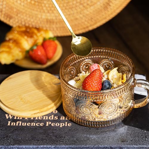 4pcs Coffee Cups (Amber)