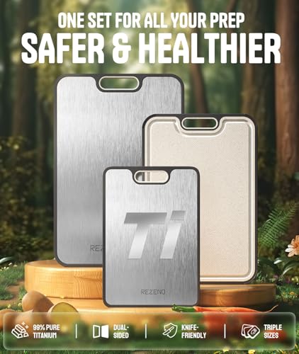Titanium Cutting Board Set of 3