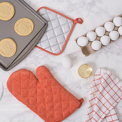 Basic Terry Collection 100% Cotton Quilted (Spice / Oven Mitt)
