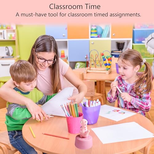 Visual Timer for Kid (Pink Dinosaur)