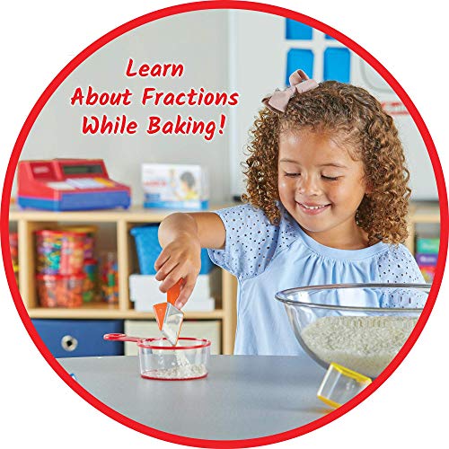 Rainbow Fraction Measuring Cups
