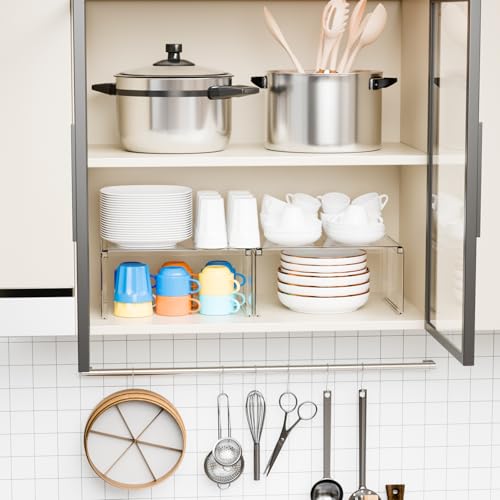 2 Pack Acrylic Cabinet Organizer