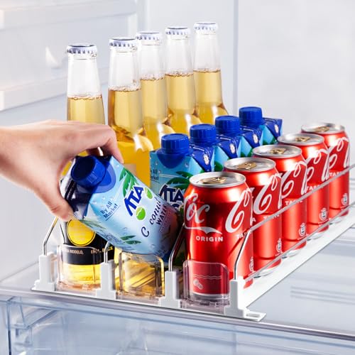 Drink Organizer for Fridge (3 Row)