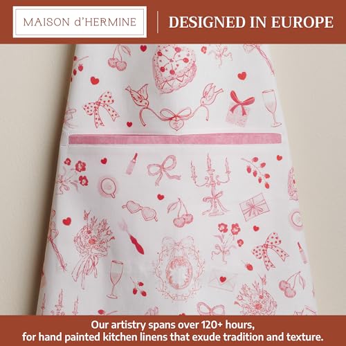Aprons for women with Pocket 100% Cotton Pack of 1 (099 - Valentine Gift)