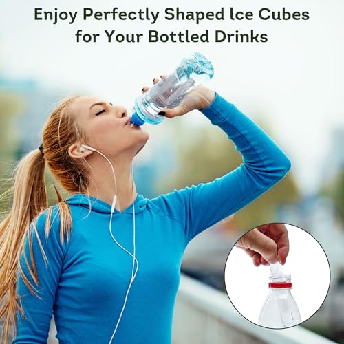 Silicone Ice Cube Tray with Lid Set of 2 (2PK with Covers (Green & Purple))