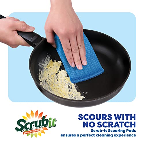 Multi Purpose Scouring Pad (Blue)