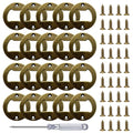 Bottle Opener Insert (Brown / 20 SETS)