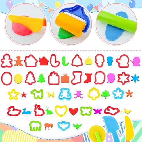 Dough Tools for Kids (40pcs)