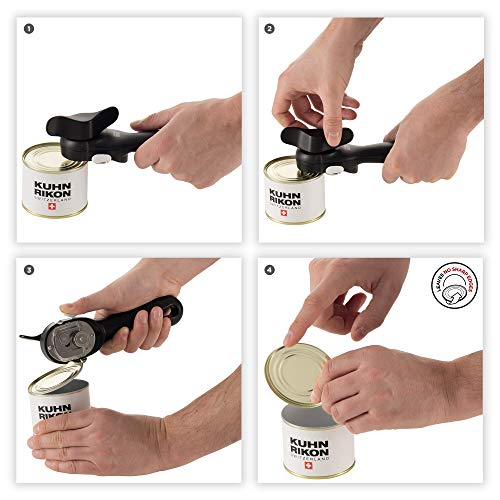 Auto Safety LidLifter Can Opener with Ring (Red / Can Opener)