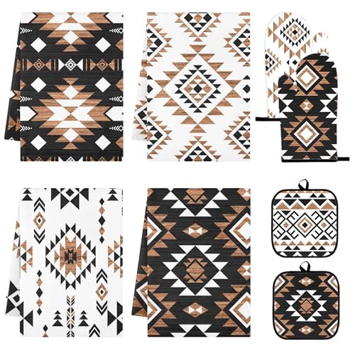 Western Aztec Kitchen Decor Set (Western Aztec)