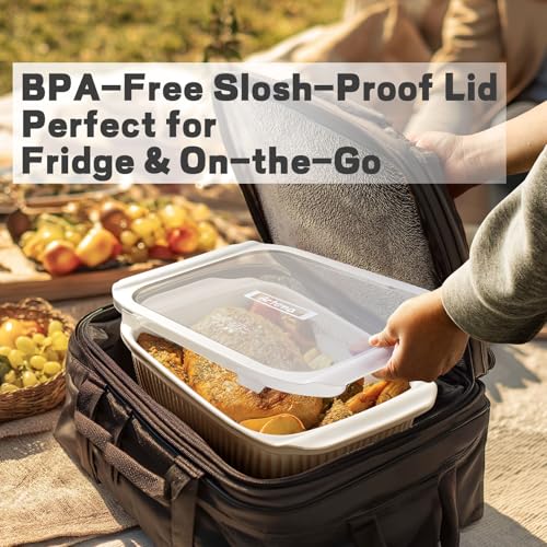 Baking Dish 2.3 Quarts (2.3Qt (White))