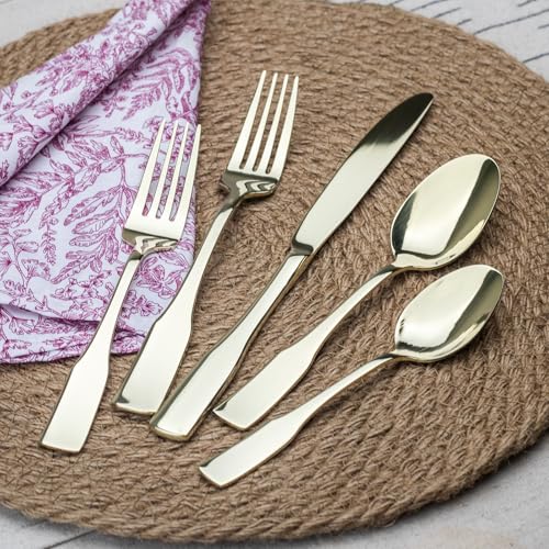 Kate Champagne Gold Mirror 40 (Champagne Gold / 40 pieces for 8)