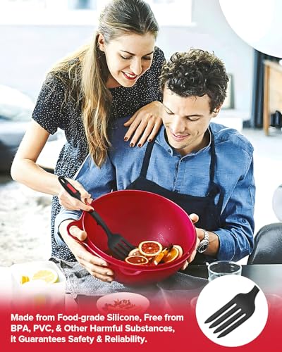 Large Silicone Flexible Cooking Fork (BR)