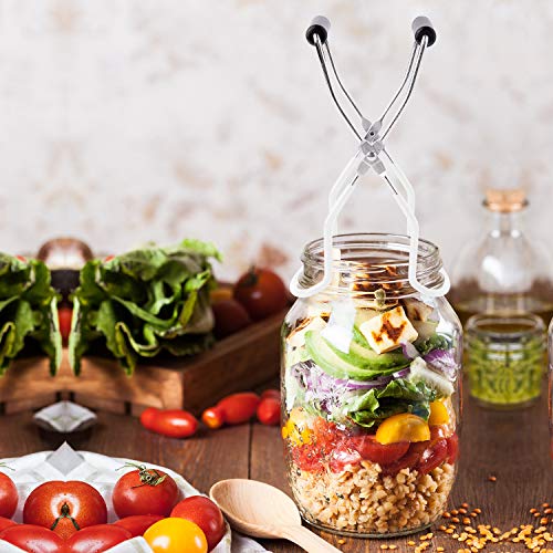 Canning Jar Lifter Tongs (White)