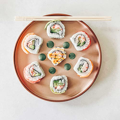 Ceramic Flat Plates Set of 6 (Neutrals)