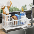 Sponge Holder for Kitchen Sink (Cool White)