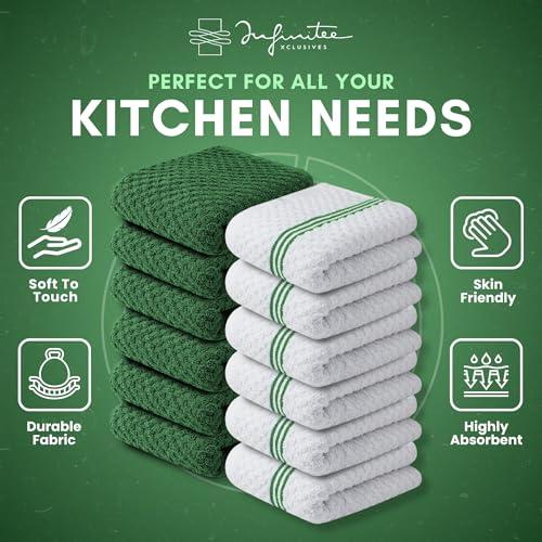 Kitchen Towels (Sturdy Green / 15 x 25)