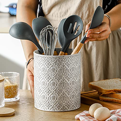 Kitchen Utensil Holder (Reactive White)