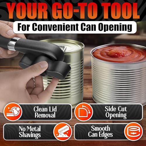 Can Opener Smooth Edge Side Cut