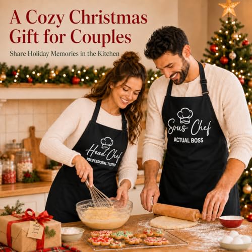 Sous & Head Chef Apron Couple Gifts