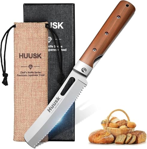 Folding Bread Knife for Homemade Bread (2.3")