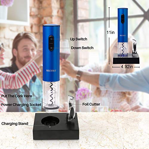 Electric Wine Opener (Blue)
