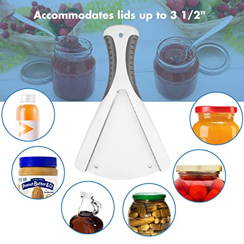 Jar Opener Effortless Jar Opener for Weak Hands & Seniors With Arthritis Jar Lid Opener for Arthritic Hands (8.3 x 5 x 1 inches LxWxH)