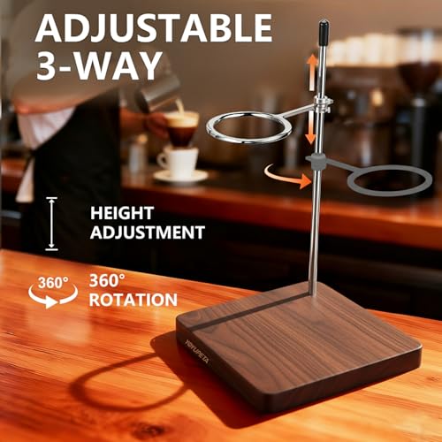 Pour Over Coffee Stand (Cherry Wood)