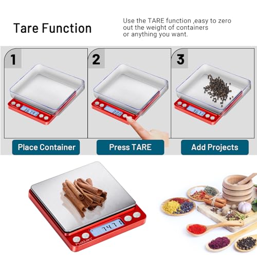 Digital Scale .01 Gram Accuracy (Red)