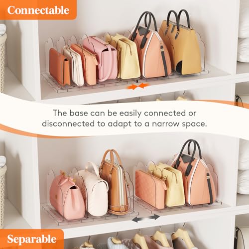 Purse Organizer for Closet (7.3"H)