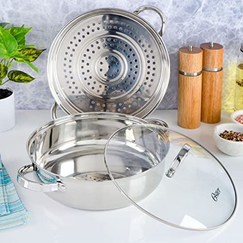 Sangerfield 11 (Stainless Steel / 11" Everyday Pan w/Steamer & Lid)