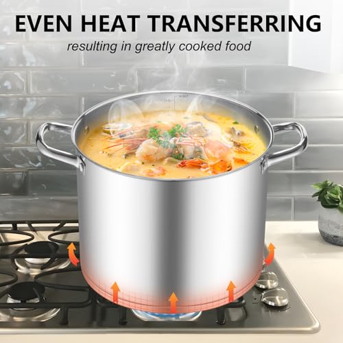 Stainless Steel Stock Pot (14 Quarts)